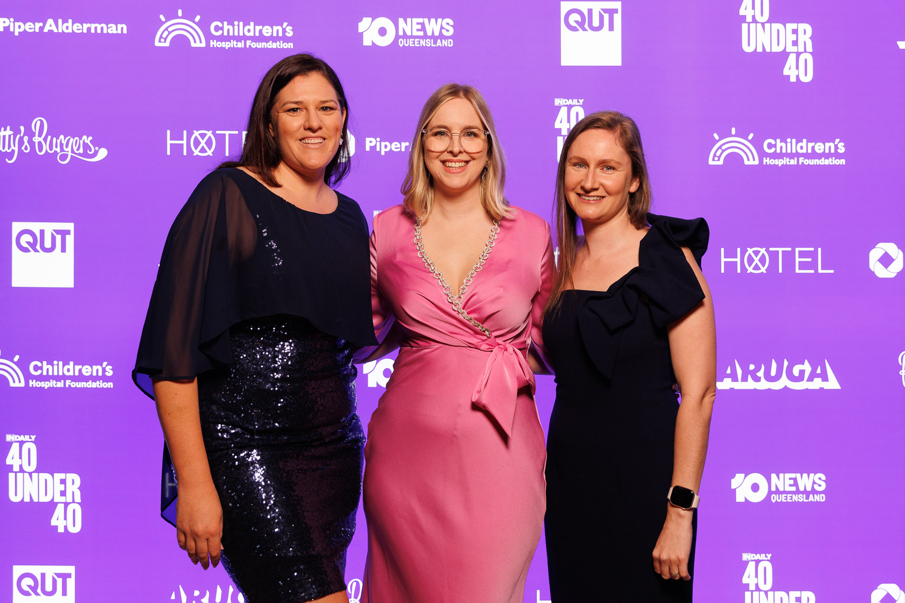 Olivia Beckett, Alex Baath and Keziah Sedgwick 