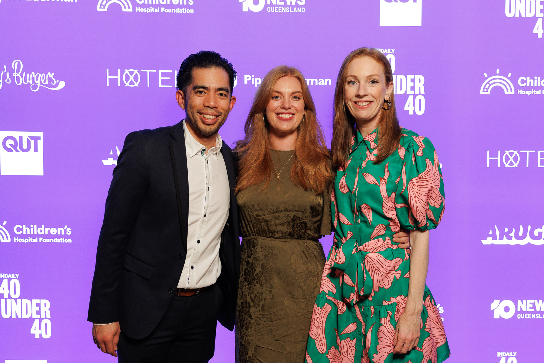 Tim Kho, Gin Poppelwell and Andie Graham