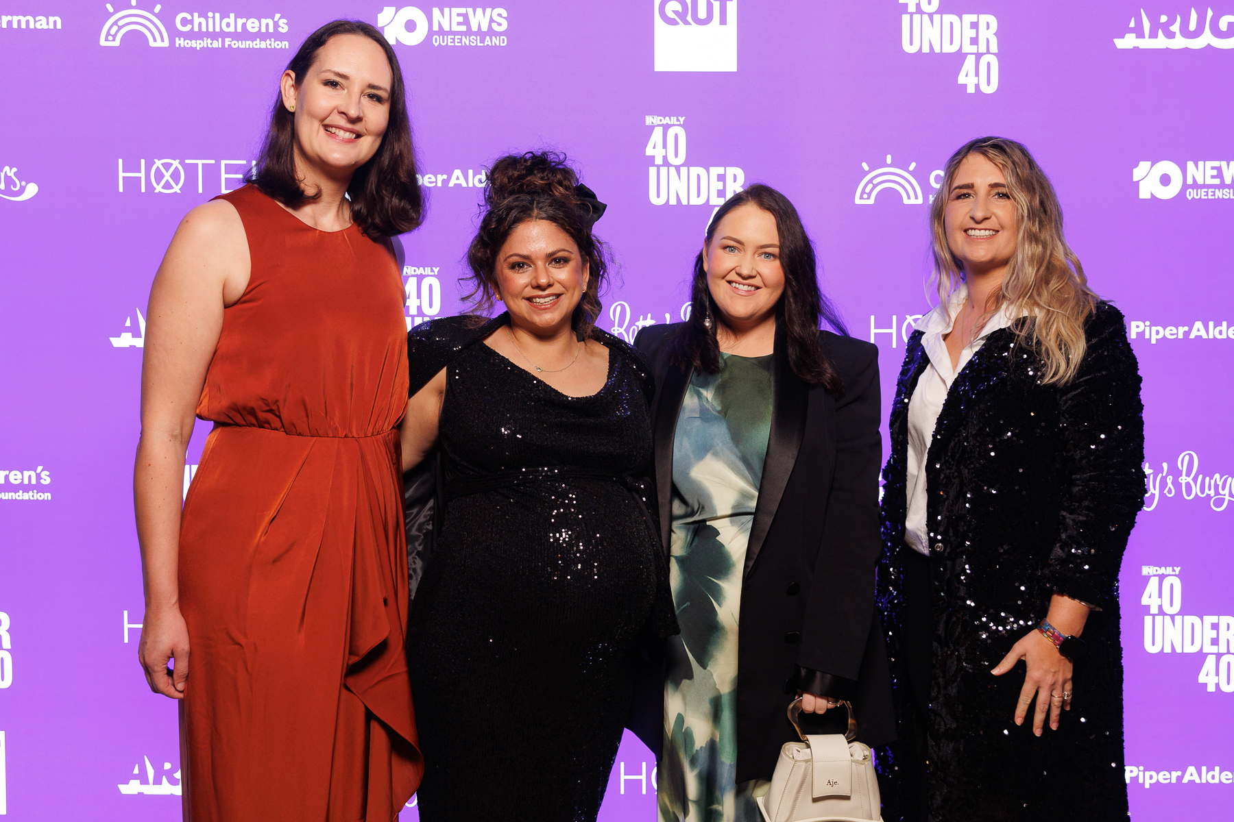 Liz Balentine, Isobel Dear, Hannah Statham and Elise Hamslip 
