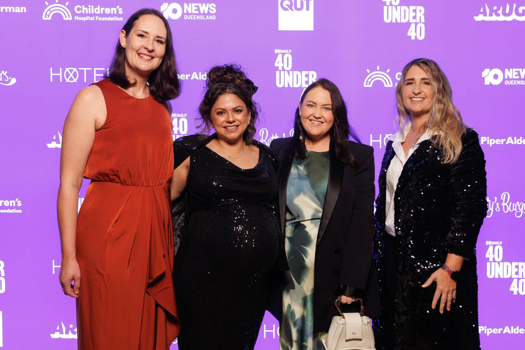 Liz Balentine, Isobel Dear, Hannah Statham and Elise Hamslip 