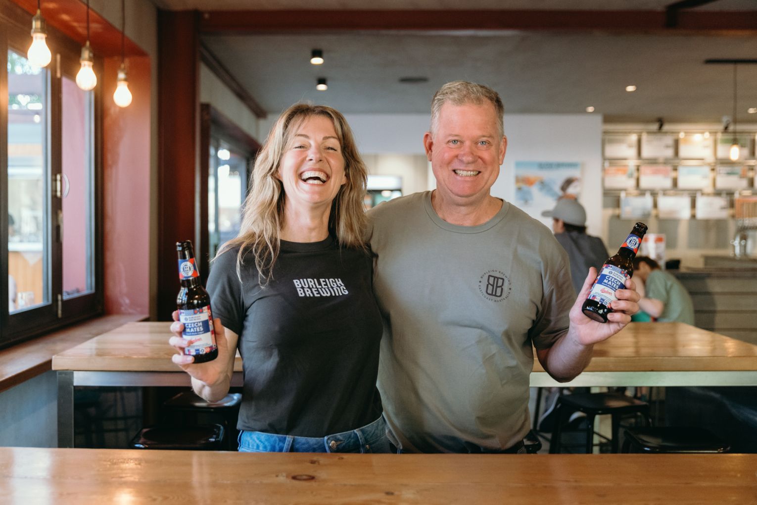 Peta and Brennan Fielding, Burleigh Brewing co-founders