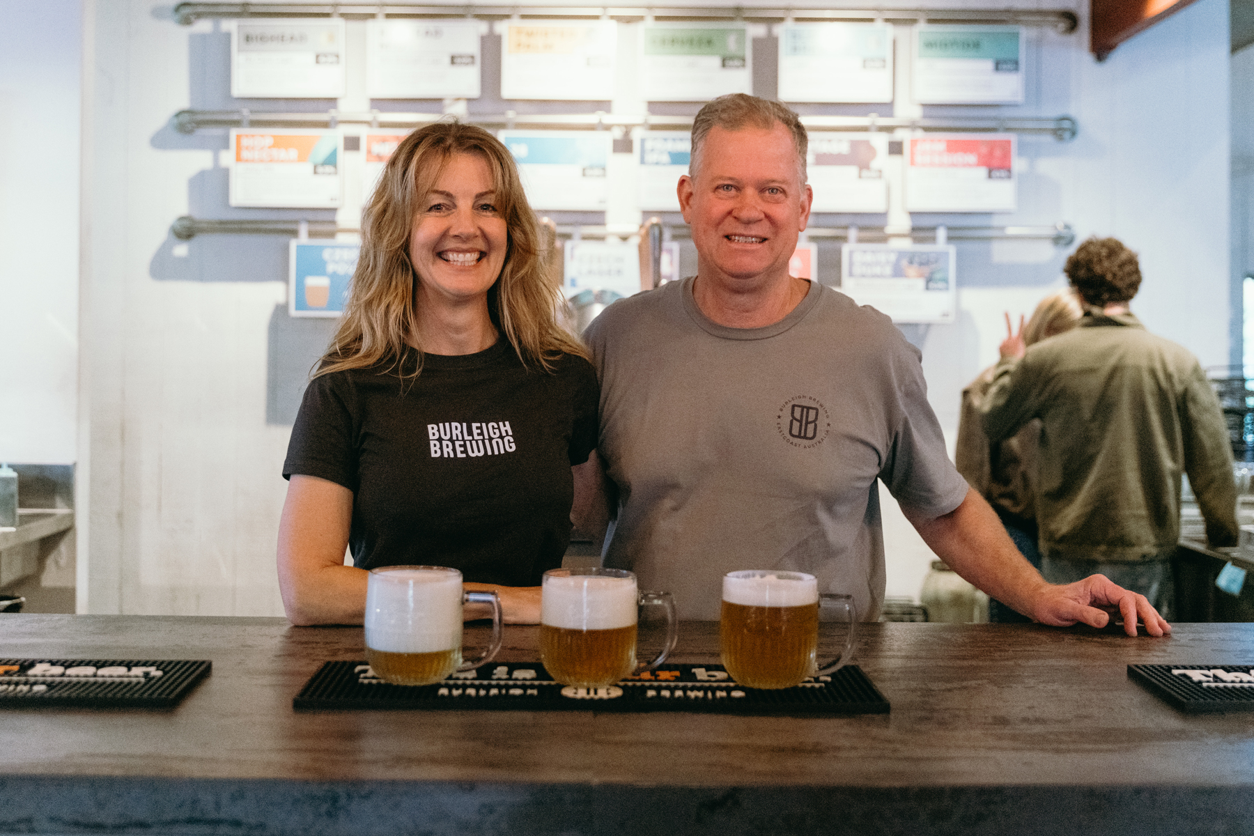  Peta and Brennan Fielding, Burleigh Brewing co-founders