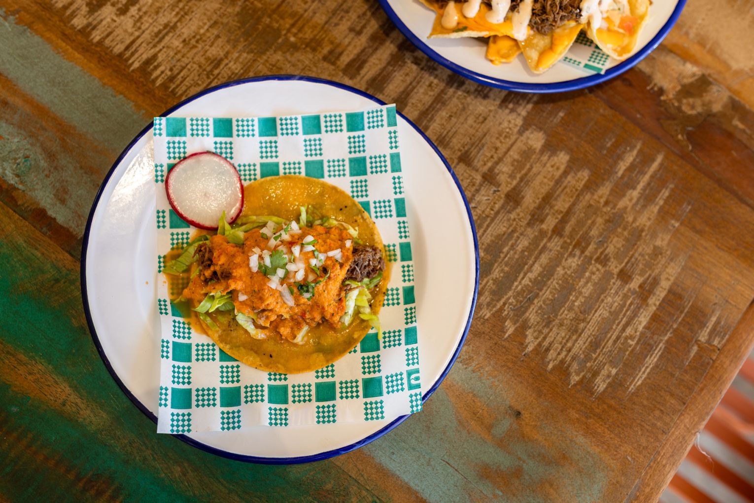 Beef taco at Street Taco Bar & Taqueria Paradise Point
