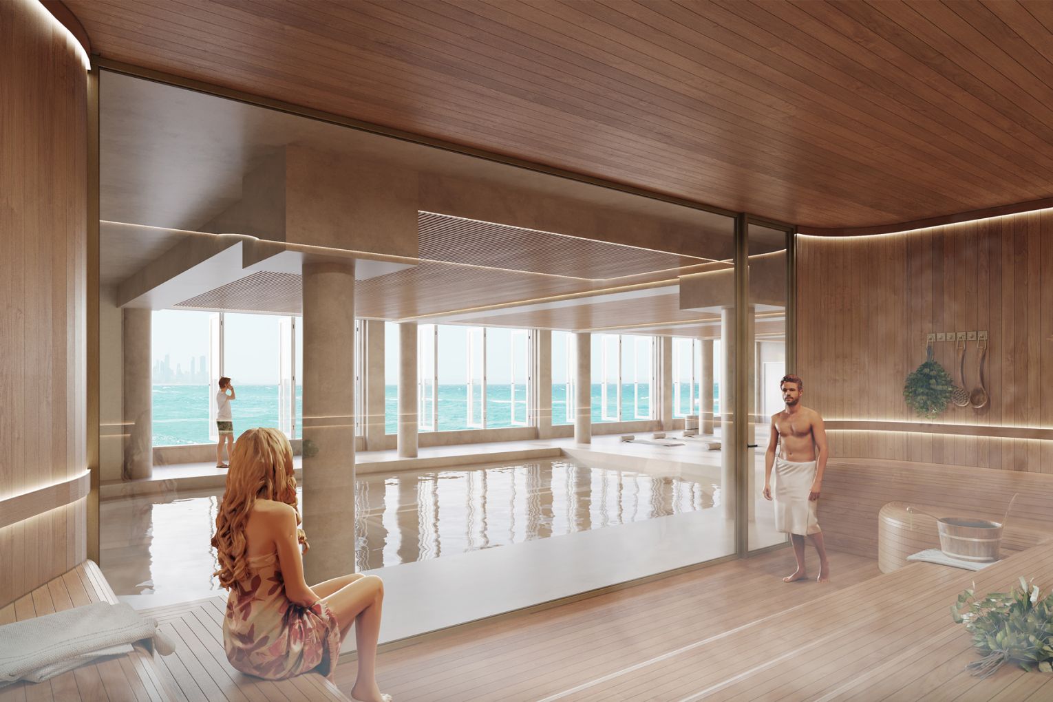 Artist impression of The Bathers Burleigh Pavilion, image supplied