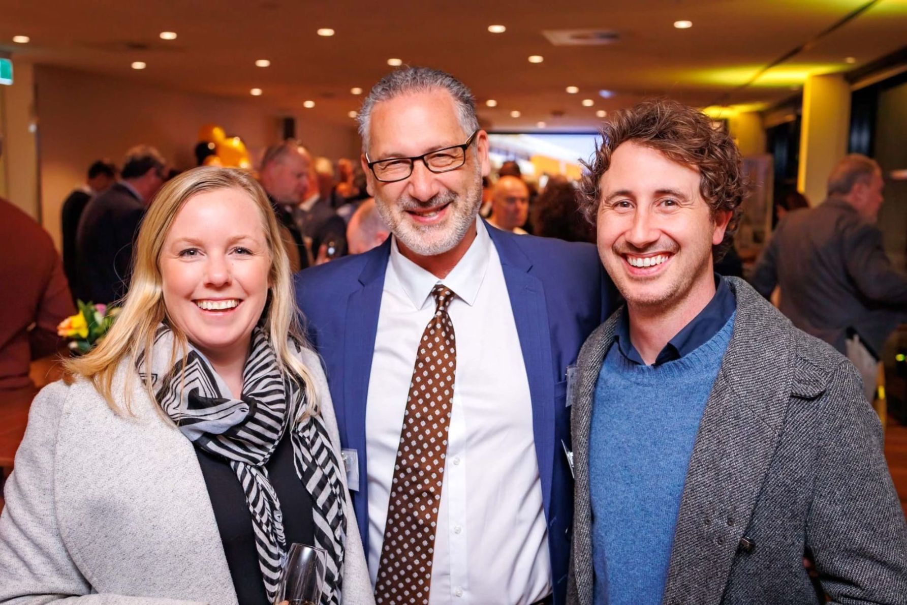 Tara Graham-Cochrane, Pino Dichiera and Simon Gallucci