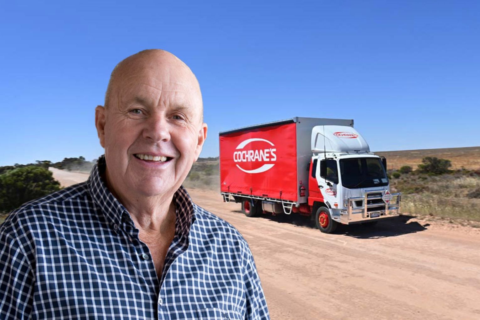 Cochrane's Transport founder Peter Cochrane.