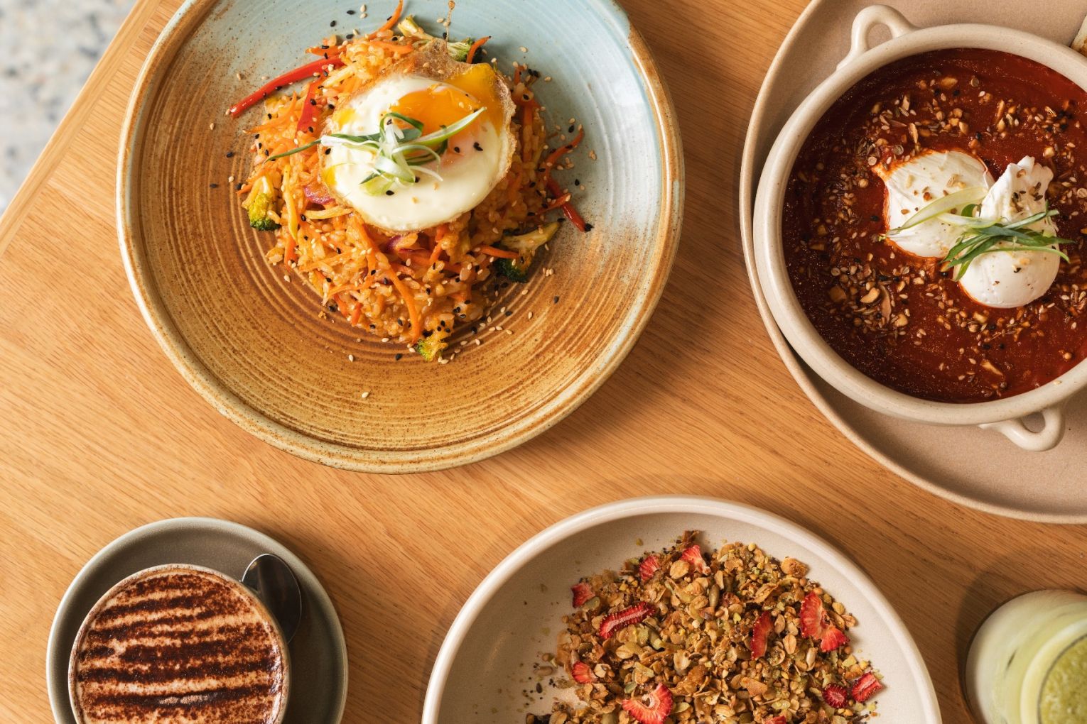 You can always find mouthwatering food and high-quality brews at 1947 Coffee Co.