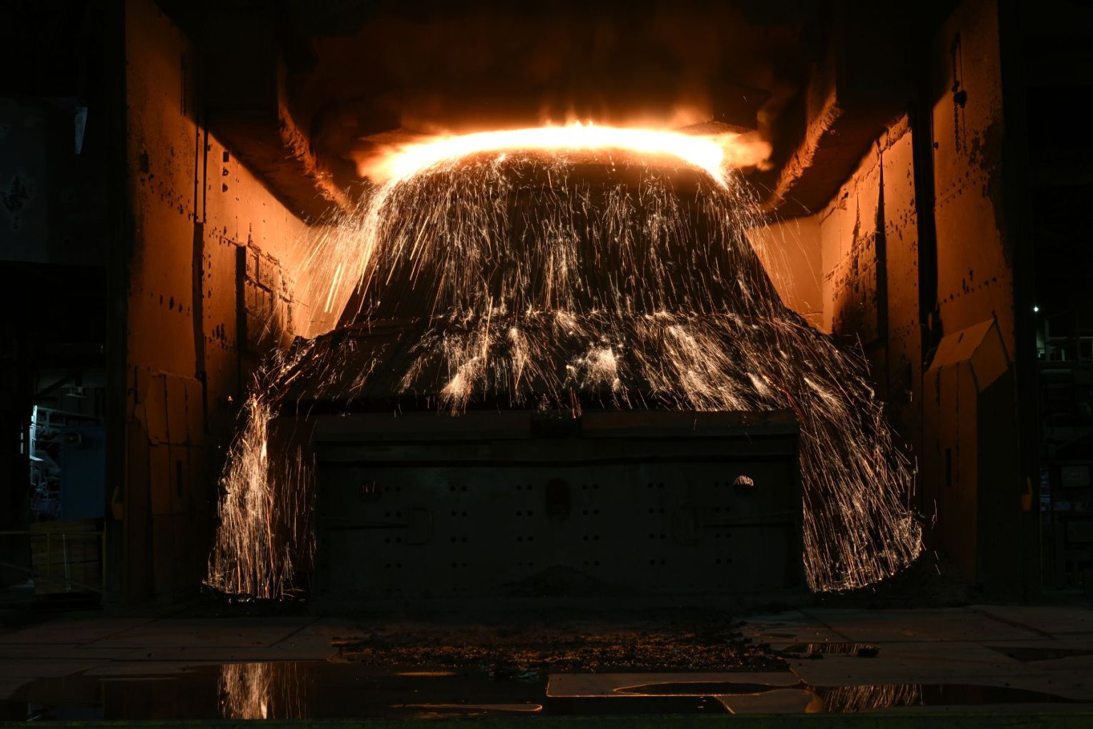 Green iron has the potential to cut 90 per cent of emissions from the steelmaking process. Picture: Dean Lewins/AAP Photos

