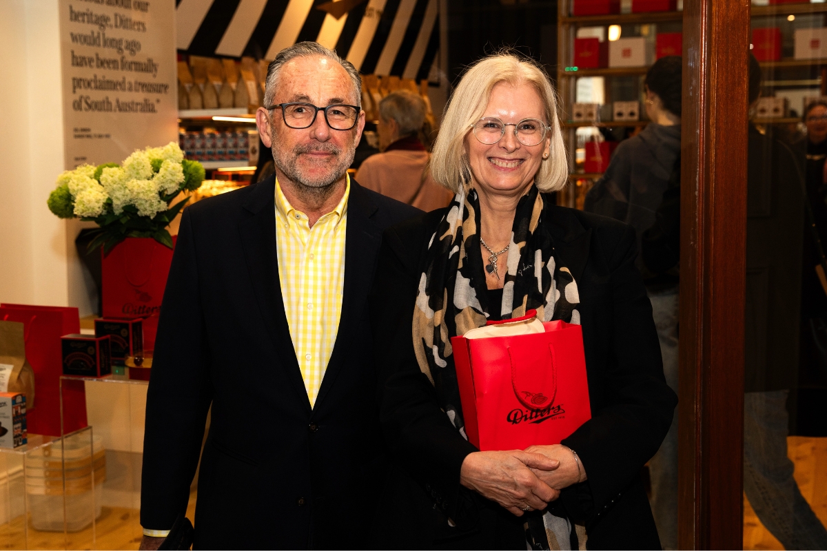 Tony Myers and Lisa Davies