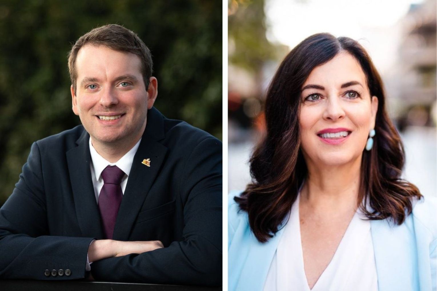 Councillors Keiran Snape (right) and Carmel Noon (left) were appointed to be the last two Deputy Lord Mayors, in succession before the Adelaide City Council term is up in November 2026. 