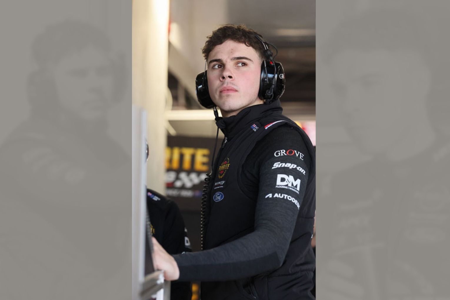 Rookie supercars driver Kai Allen.
