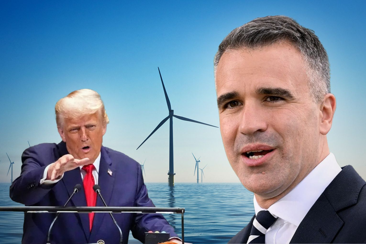 Trump called climate change a "con job" at the UN overnight. Photos: AAP, Nicholas Doherty / Unsplash.