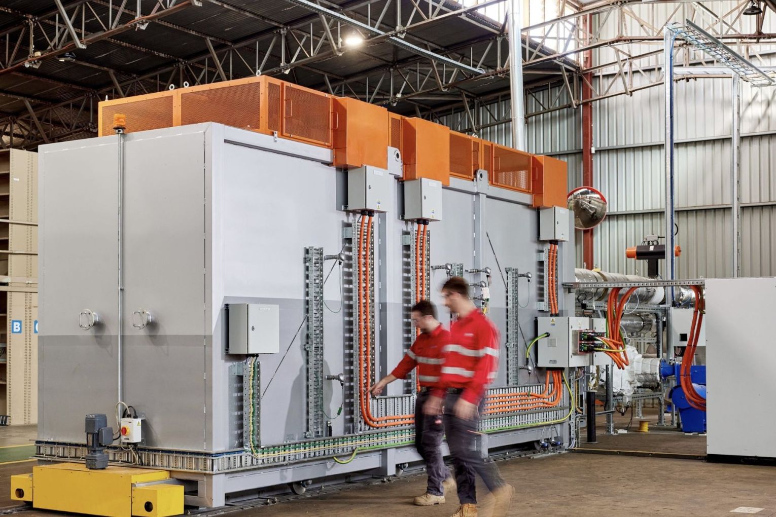1414 Degrees has a product called ‘SiBrick’, which it calls an “emissions reduction platform enabler for hydrogen, energy storage, and industrial heat”. Photo: 1414 Degrees