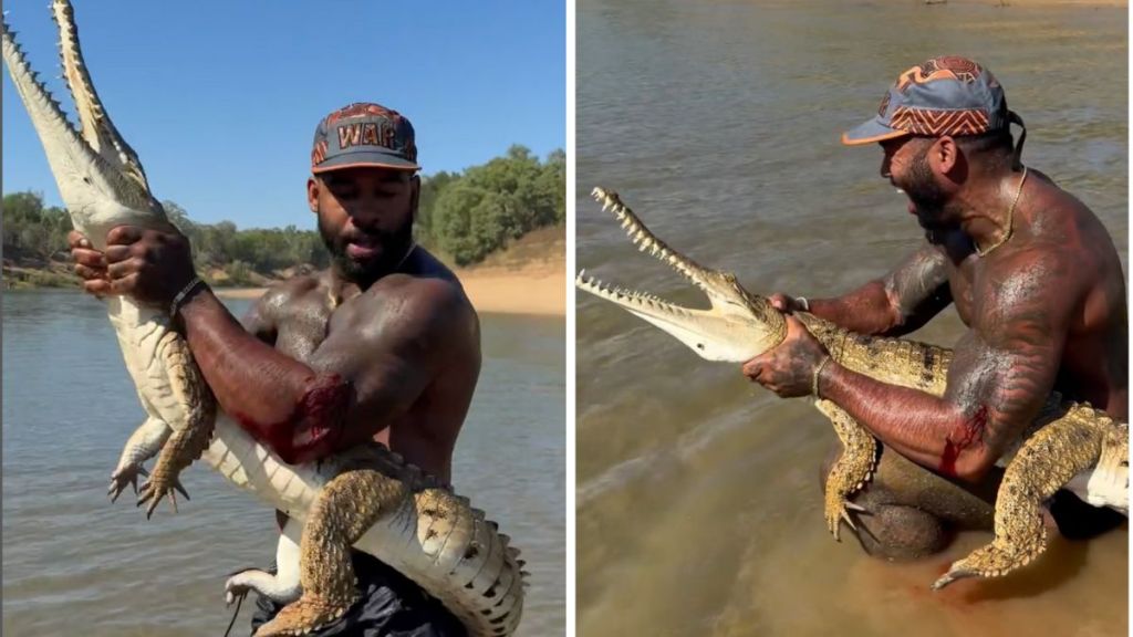 Croc Hunter’s dad sinks boot into US influencer ‘goose’