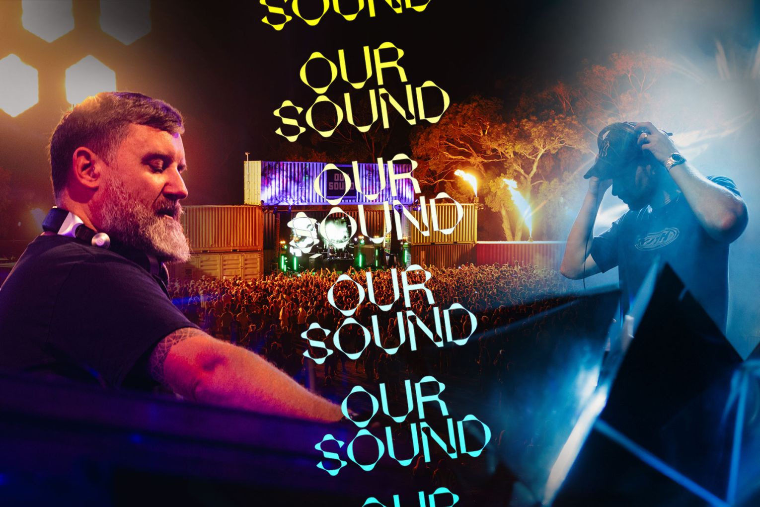 Our Sound will take place on Saturday, November 22, at Bonython Park/Tulya Wardli. This graphic: James Taylor/CityMag. 
