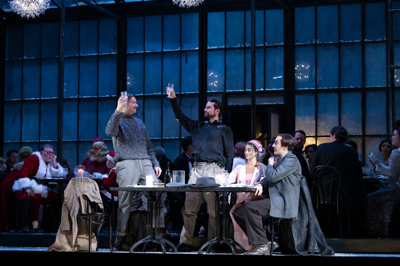 Let's all drink to La Boheme, a Brisbane Festival treat in store for a short but brilliant season. Photo: Steph Do Rozario