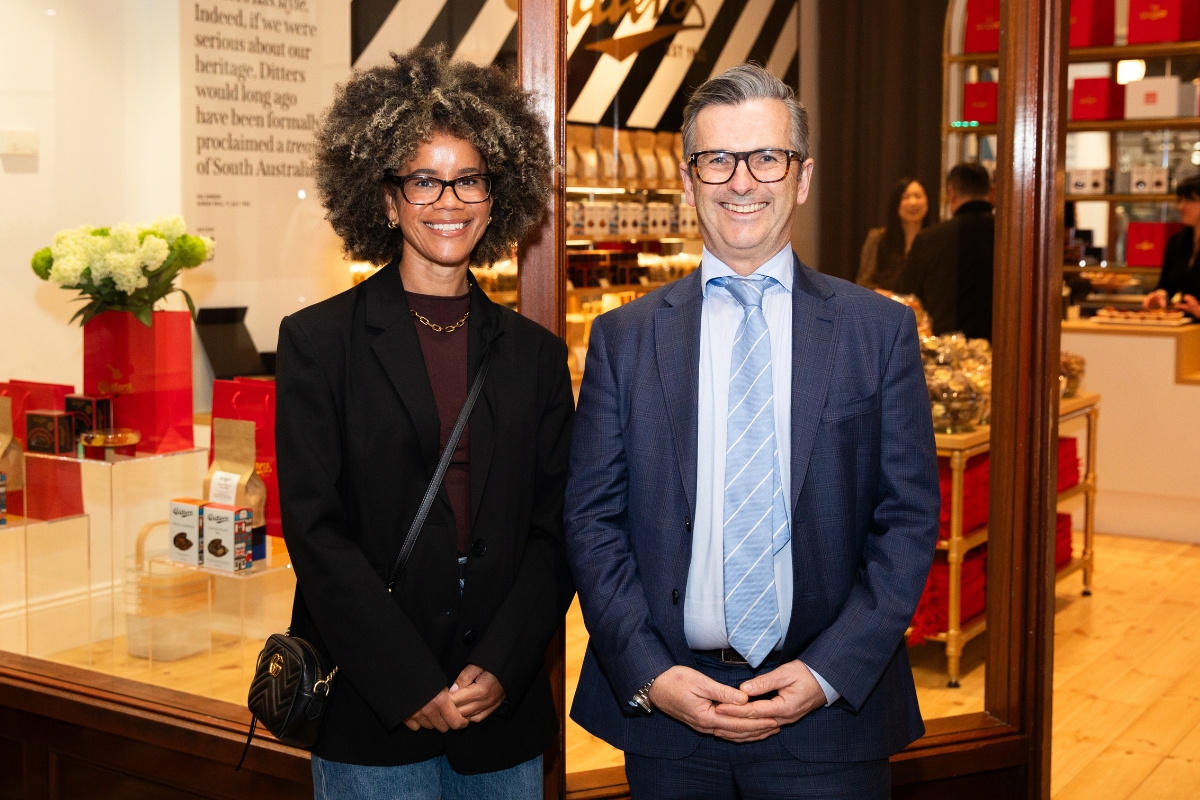 Melanie Washington and Andrew Jonats