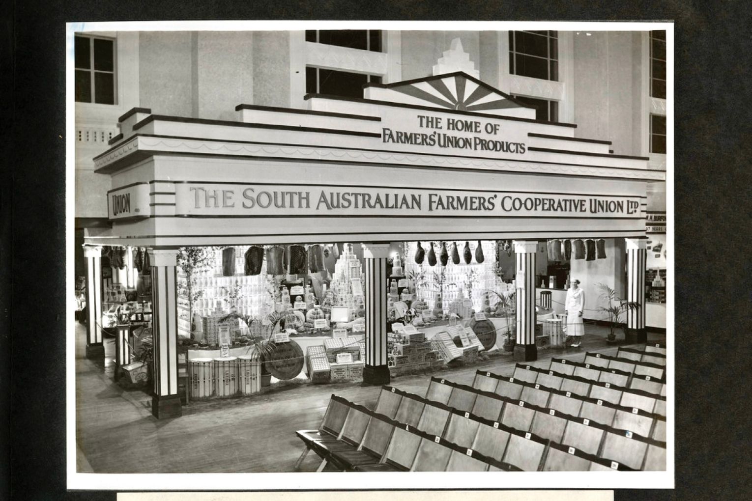 Farmers Union Iced Coffee was one of the many producers who exhibited in the Hall of Industries. Photo: Supplied