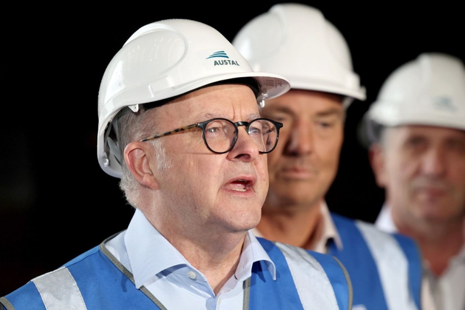 Prime Minister, Anthony Albanese was in WA at the weekend to announce the AUKUS-related submarine maintenance boost. Photo: AAP