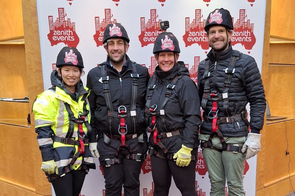 Amanda Del Rosario, Peter Chesini, Jane Shepperd and Daniel Workman