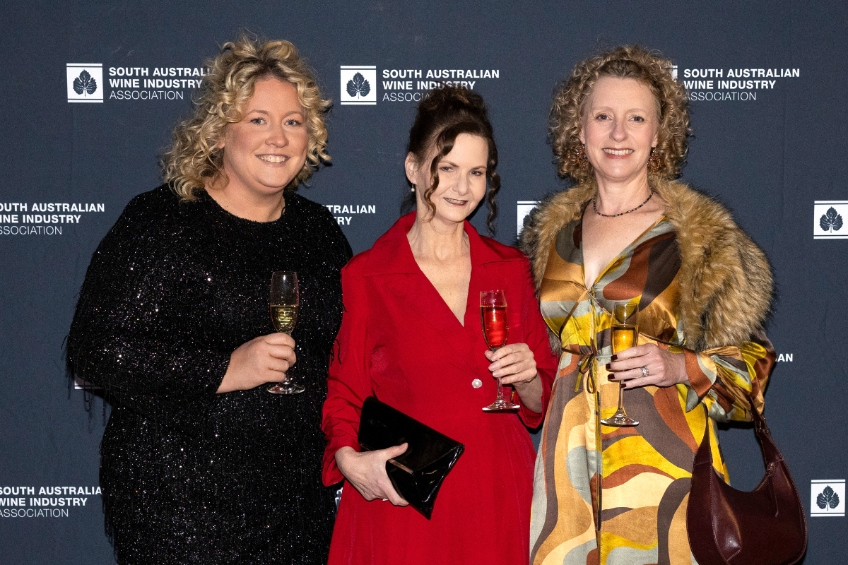 Amber Flavell, Linda Popp and Lucy Golding
