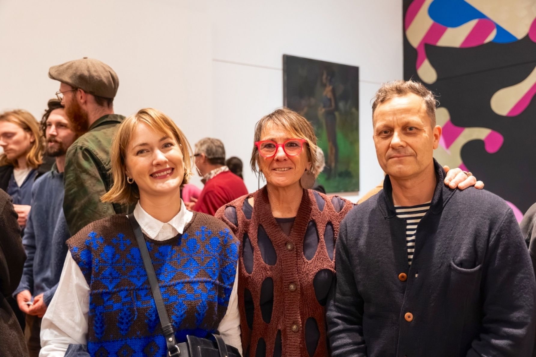 Amber, Cronin and Chris de Rosa