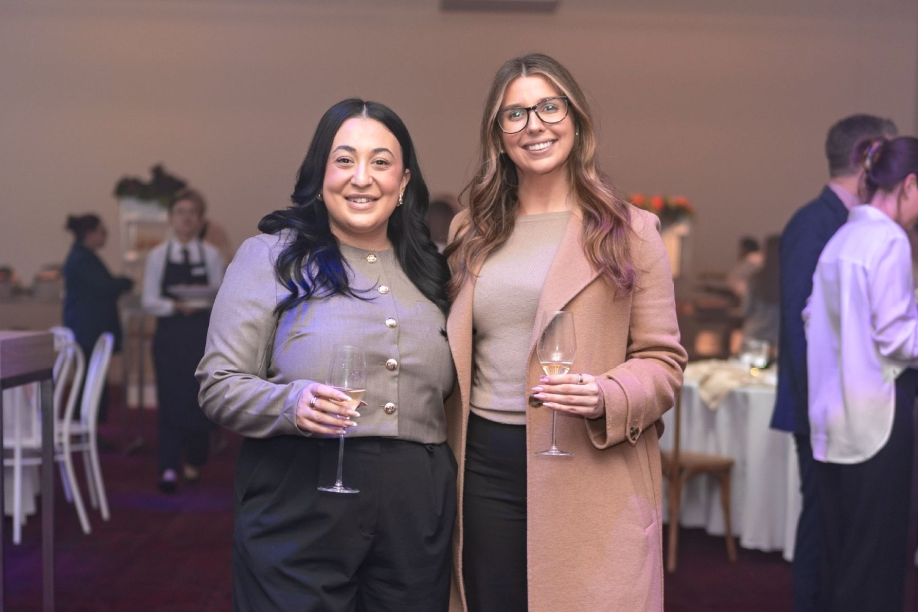 Anastasia Gentile and Zoe Saddler