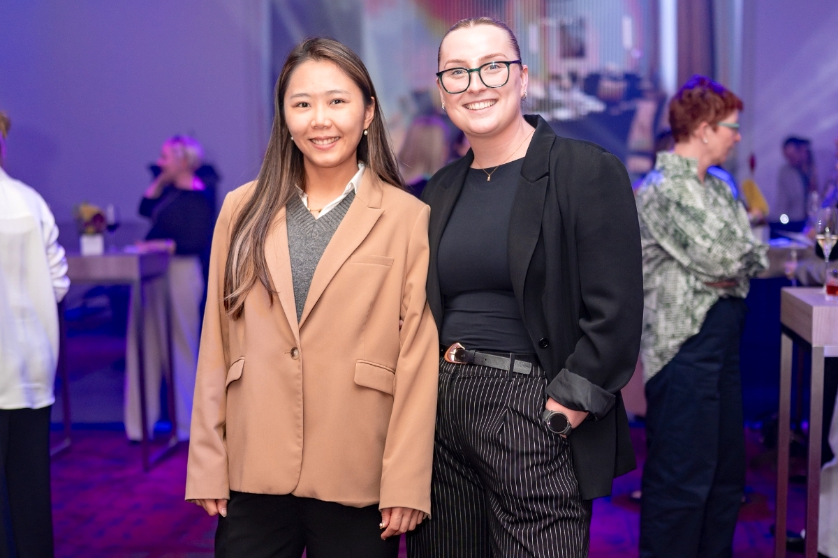 Ann Wang and Ruby Johnston