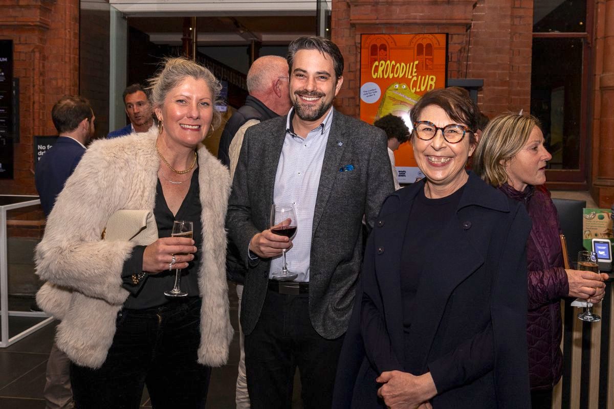 Belinda Bocson, Adam Moriarty and Fran Zilio