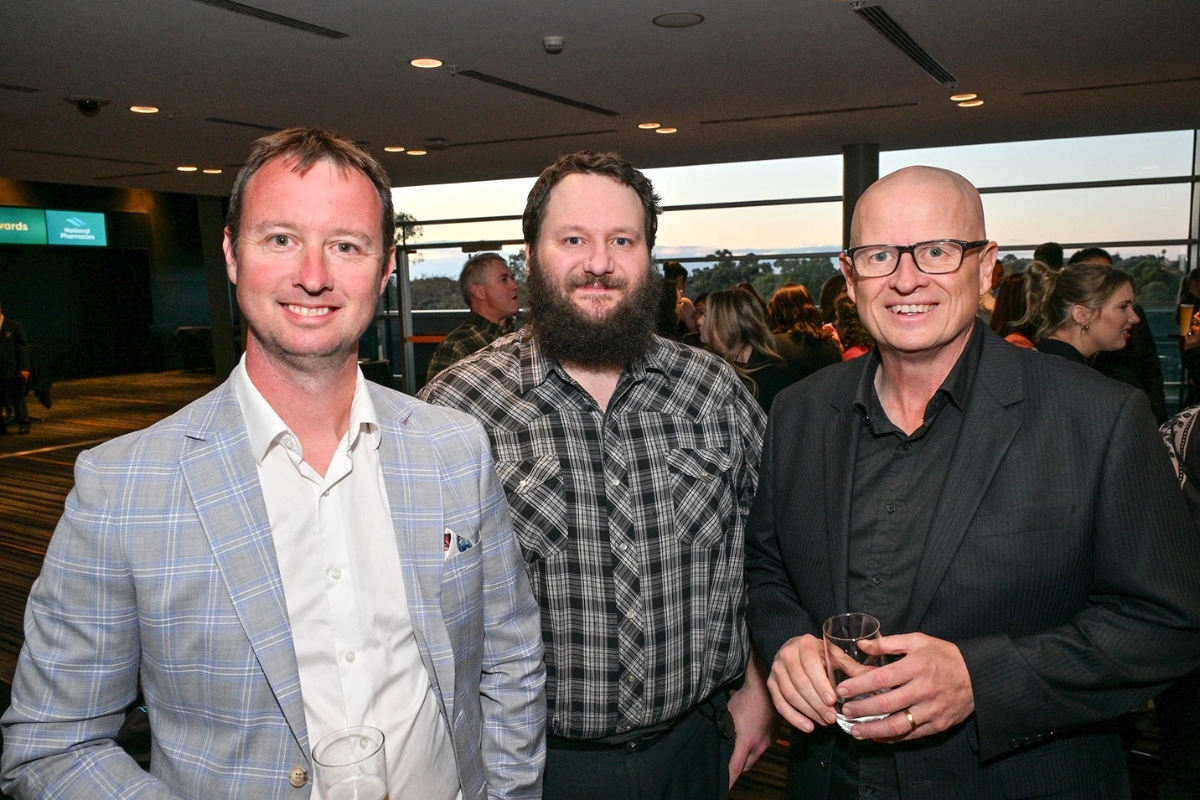 Brad Price, James Gravatt and Simon Malcolm