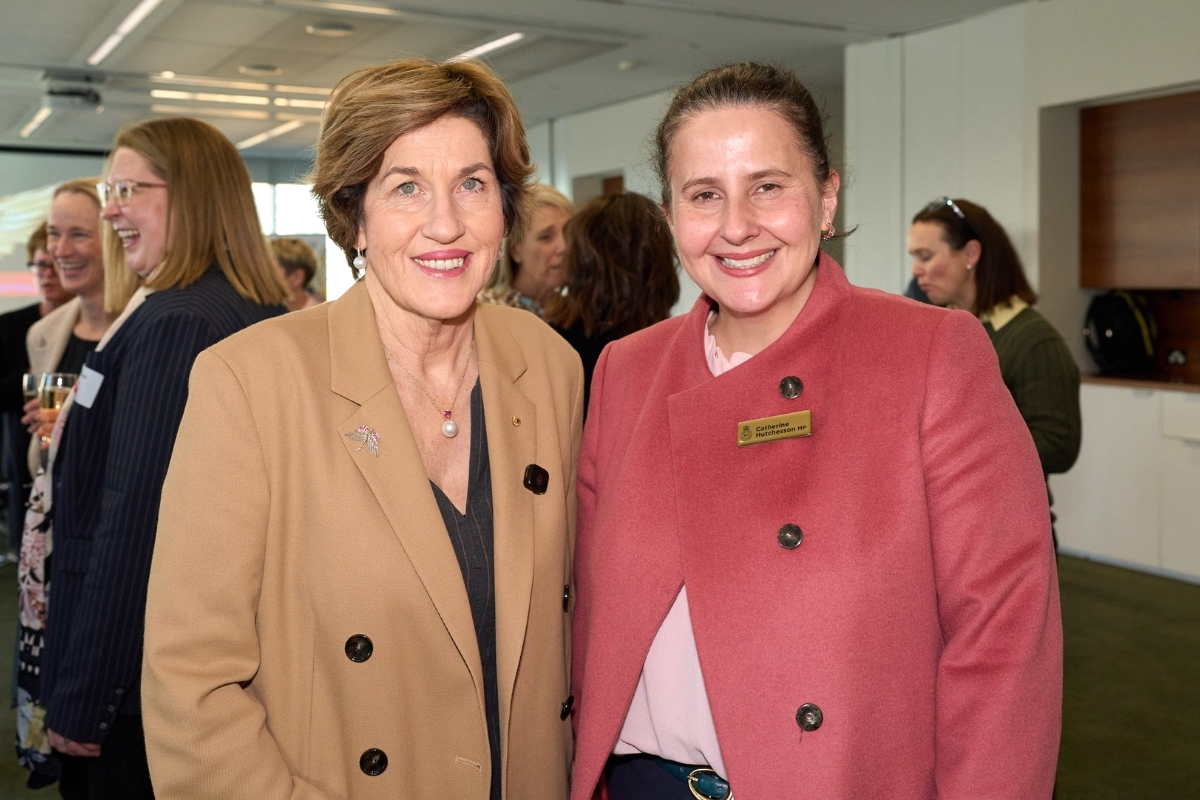 Christine McLoughlin AM and Catherine Hutchesson MP