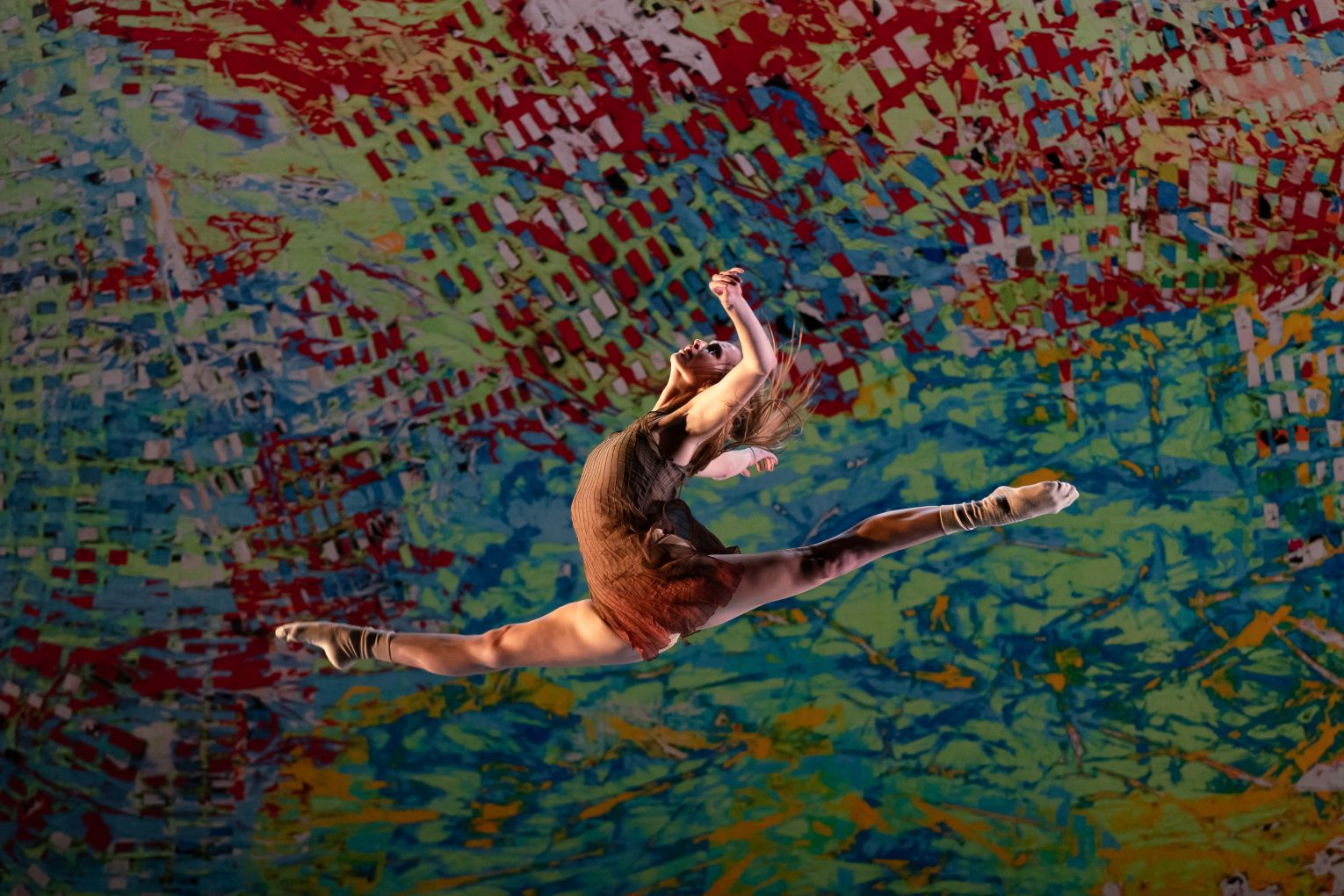 L.A. Dance Project's Courtney Conovan soars in Gems. Photo: Jade Ellis