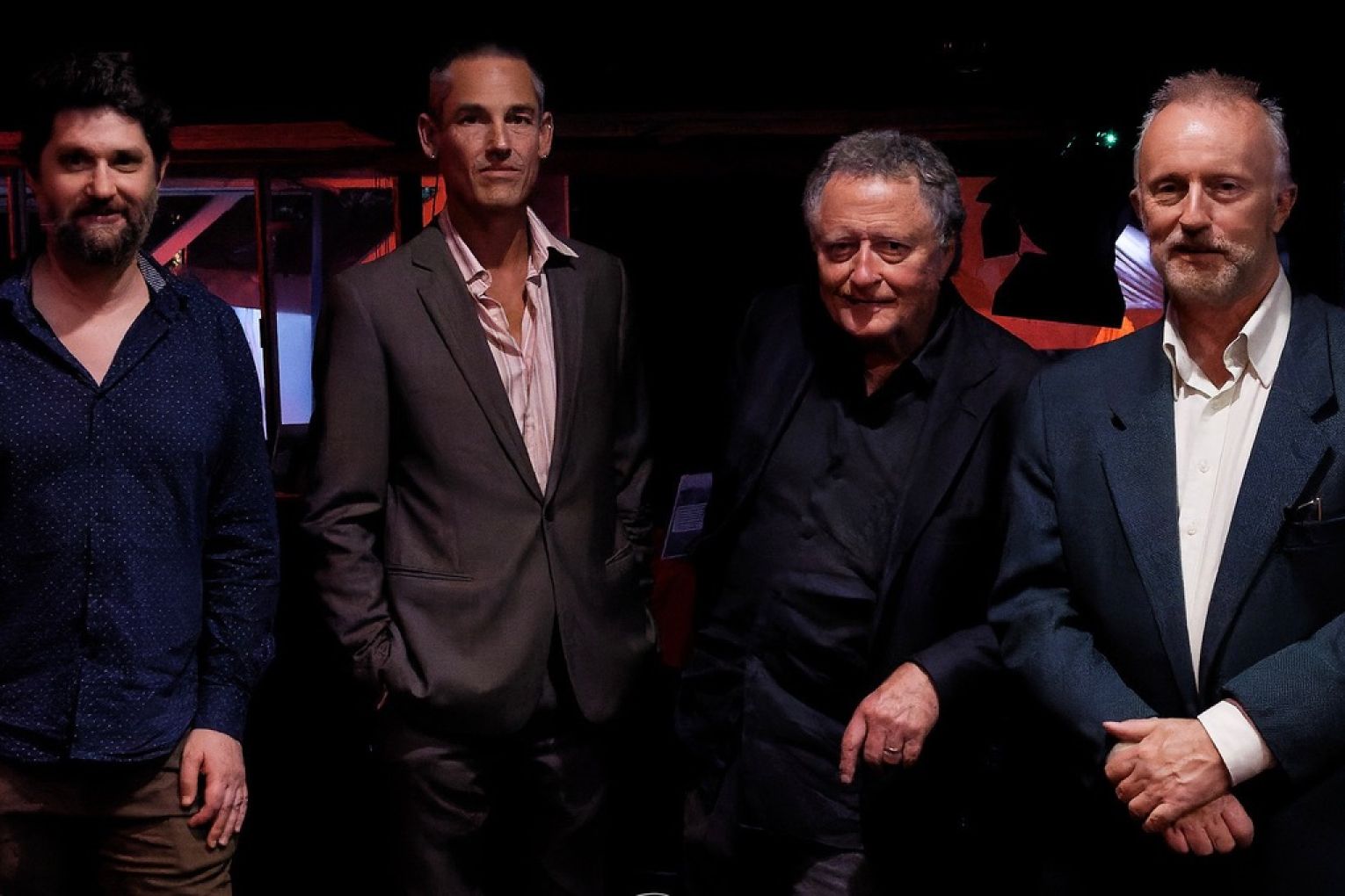 David Bentley Trio Plus One members are Nathan Goldman (drums), Andrew Shaw (bass), David Bentley (piano, vocals) and Mark Spencer (saxophone).
