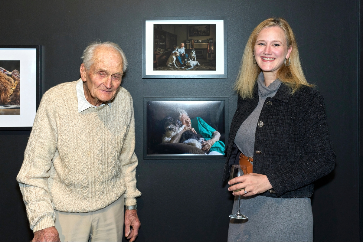 Des Delaine and Alicia Adamopoulas