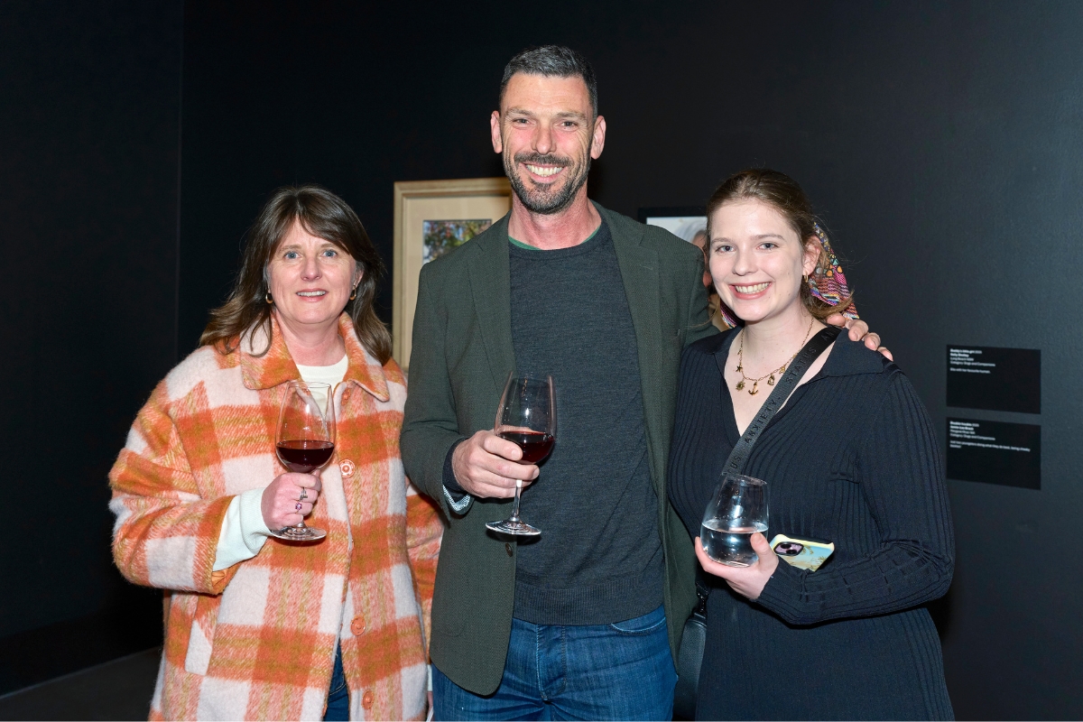 Ashley, Stuart and Abbie Mossman