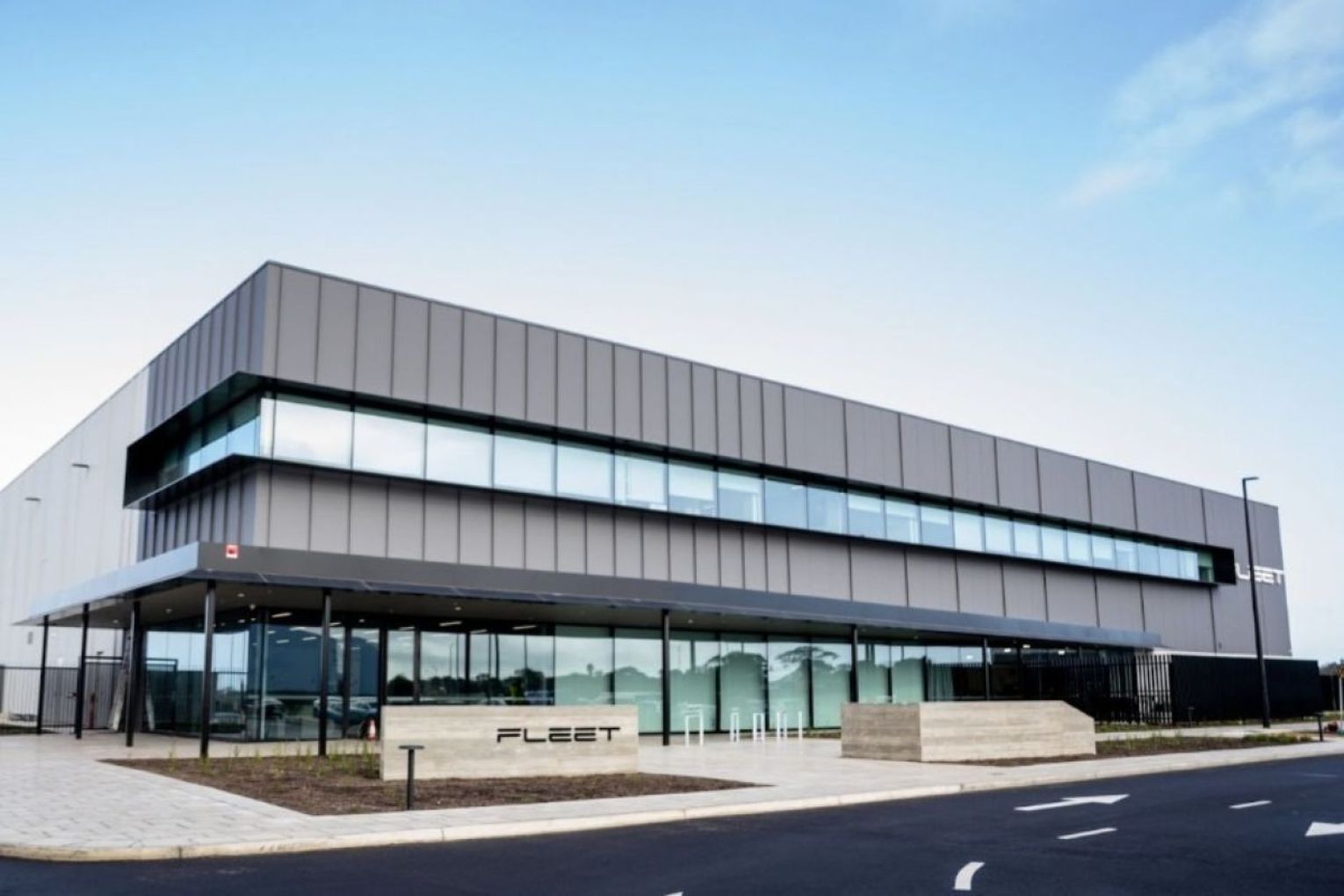 Fleet Space has opened its new 'hyperfactory' at Adelaide Airport. Photo: Fleet Space
