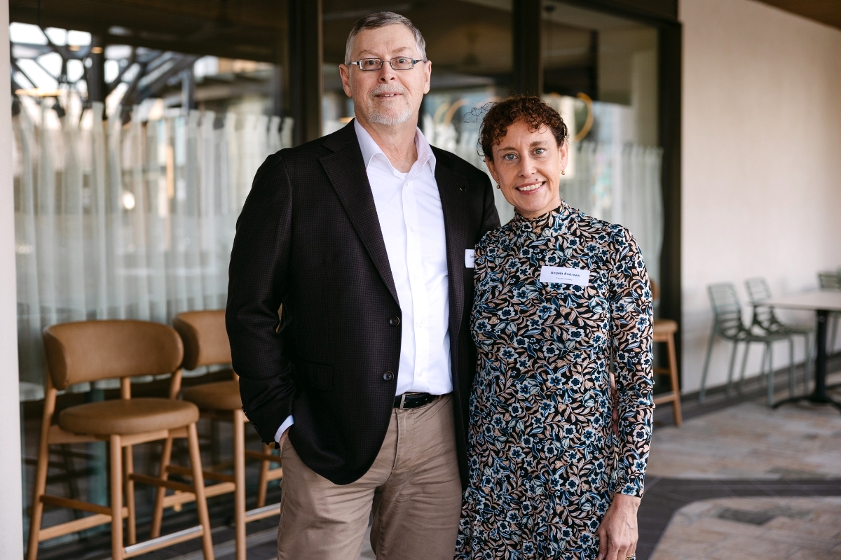 Gareth Andrews and Angela Andrews