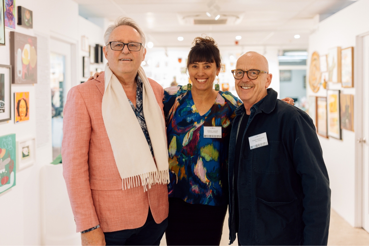 Gordon Russell, Katrina Lazaroff and Robert Viner-Jones