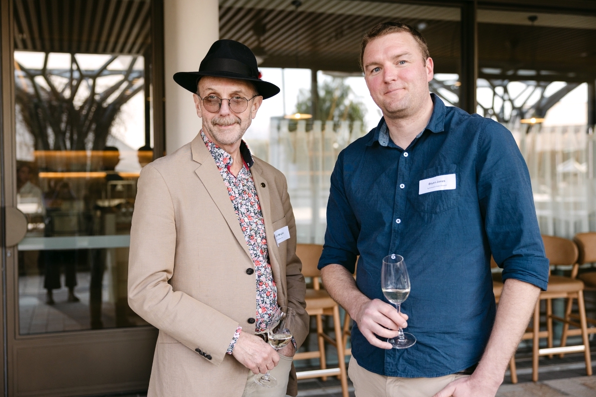 Graham Wright and Bryan Jones