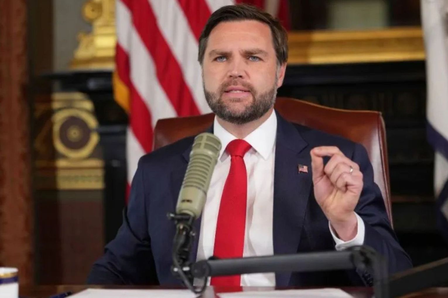 JD Vance hosted the Charlie Kirk podcast. 