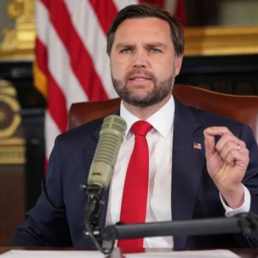 Thumbnail for JD Vance fills empty seat on Charlie Kirk podcast