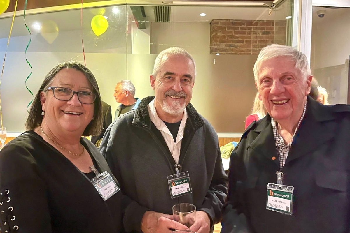 Karen Favell, Fred Rochler and Allan Tindall
