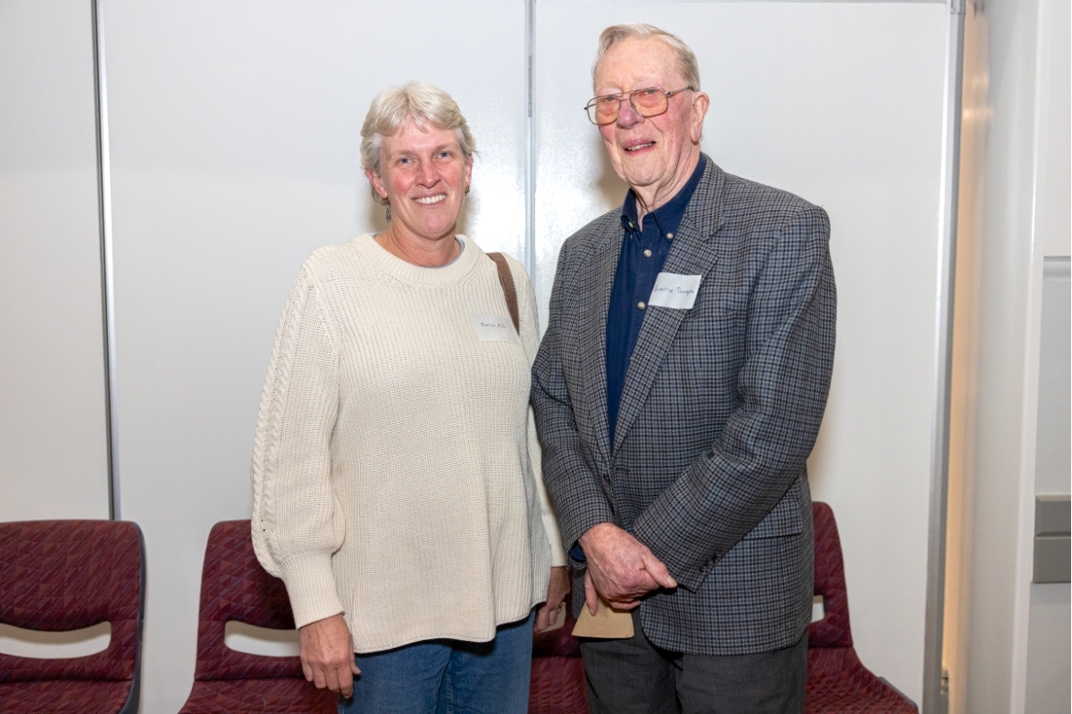 Karina Mills and Barrie Thompson