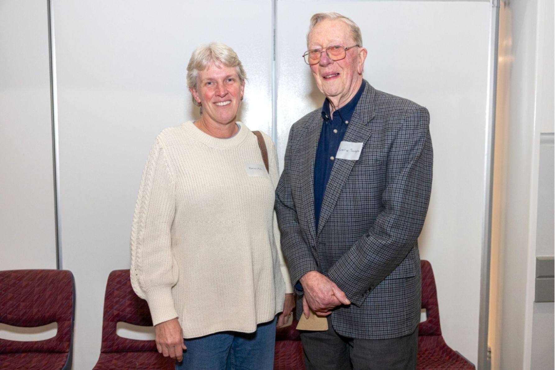 Karina Mills and Barrie Thompson