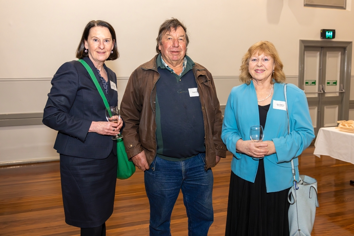 Kelly Westell, David Oldfield and Chris Oldfield
