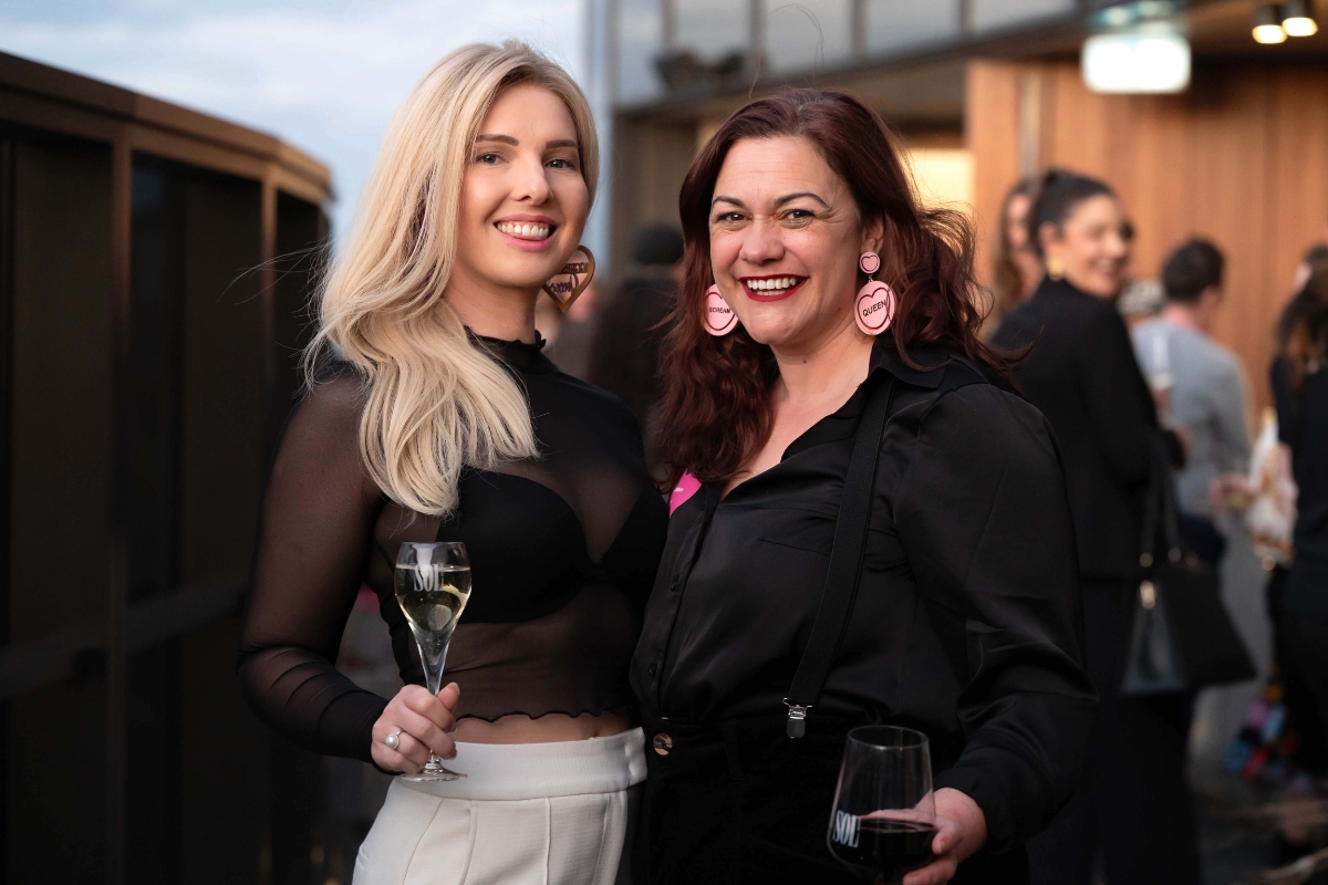 Lauren Thiel and Simone DiSisto