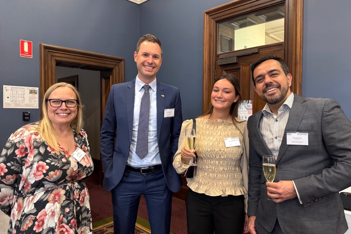 Lisa Carlin, Anders Magnusson, Astrid Johnston and Romildo Votto