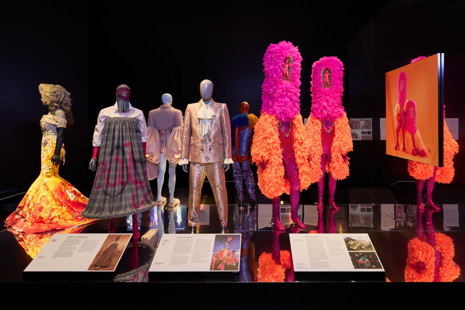Fashion is part of the story in the Queensland Museum exhibition, Make a Scene: Fashioning Queer Identity and Club Culture in the 90s. 