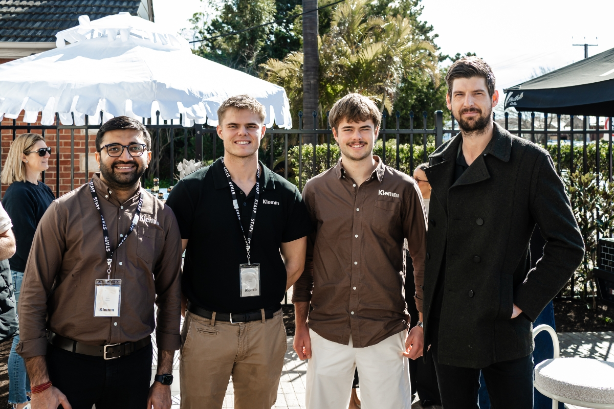 Malay Jadeja, Nash Klemm, Jonty Klemm and Ryan Voy