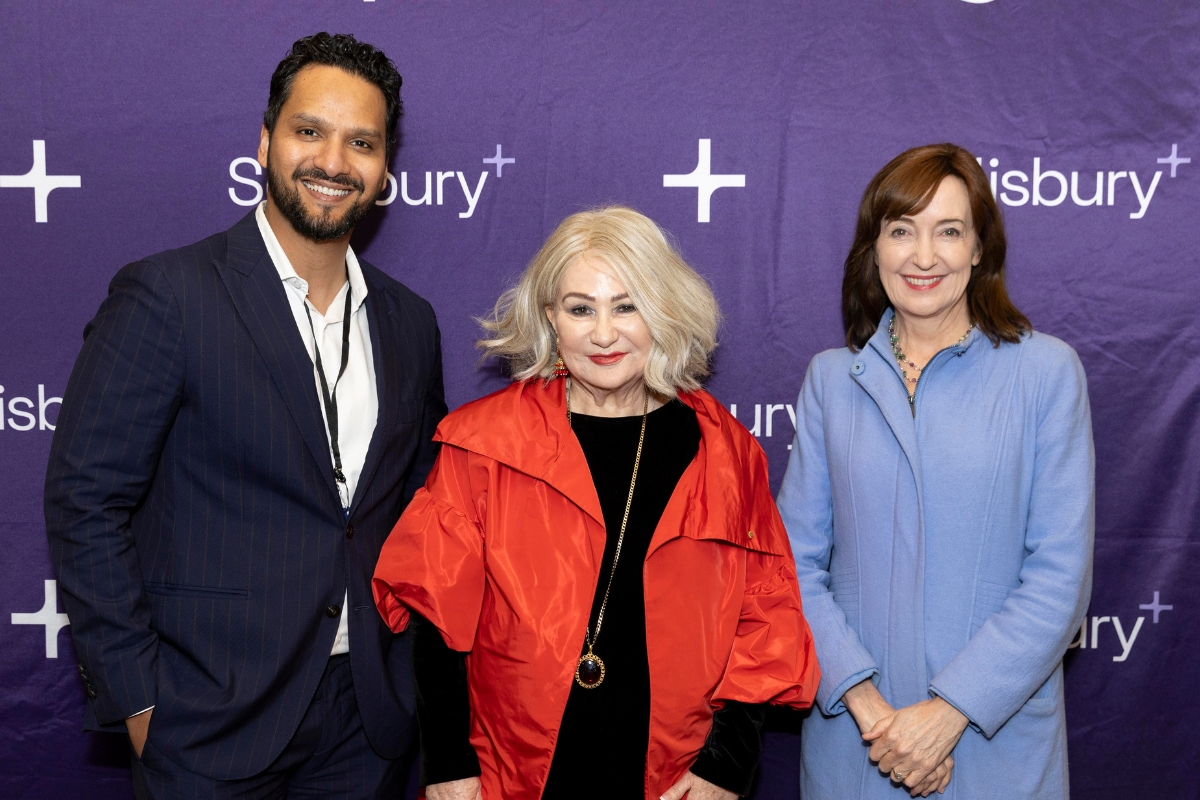 Faisal Sayed, Salisbury Mayor Gillian Aldridge OAM and Deputy Premier Susan Close